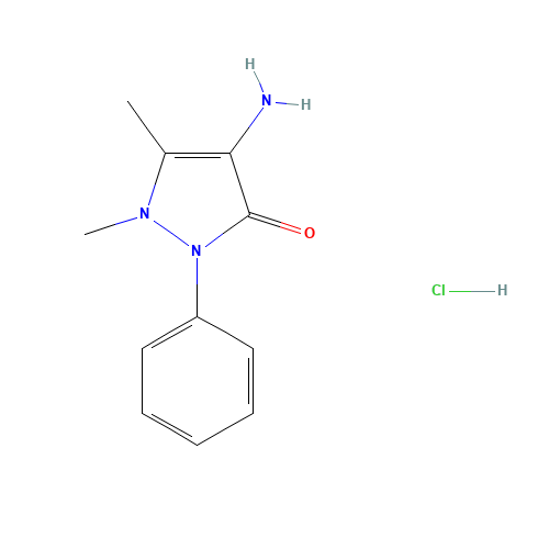 4-AMINOANTIPYRINE HYDROCHLORIDE (CAS: 22198-72-7) - Related Chemical Product