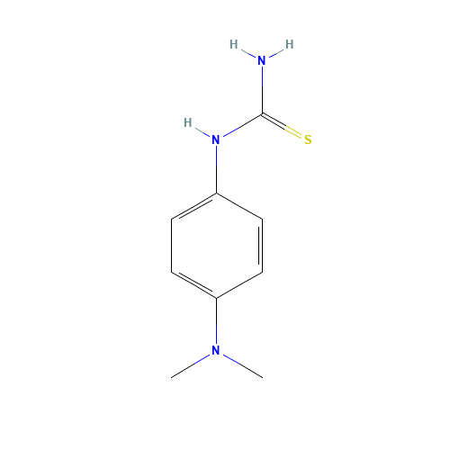 1-[4-(DIMETHYLAMINO)PHENYL]-2-THIOUREA (CAS: 22283-43-8) - Related Chemical Product