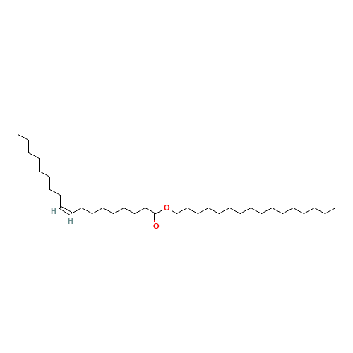 PALMITYL OLEATE (CAS: 22393-86-8) - Chemical Structure and Molecular Formula 