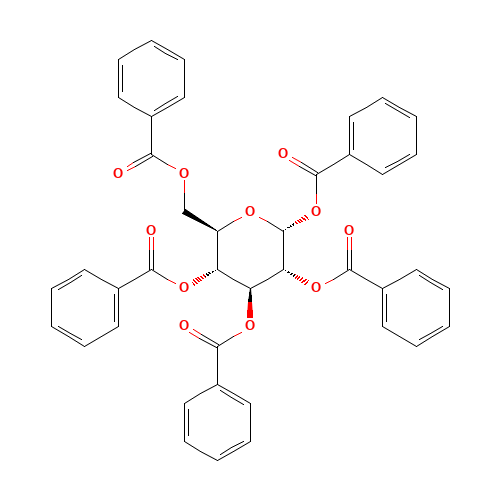 ALPHA-D-GLUCOPYRANOSE PENTABENZOATE (CAS: 22415-91-4) - Related Chemical Product