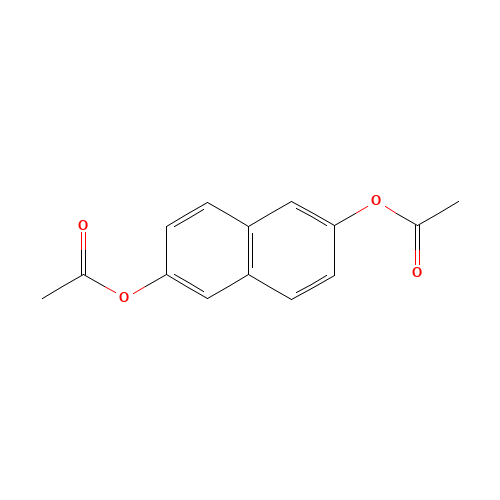 2,6-Naphthalenediol diacetate (CAS: 22426-47-7) - Chemical Structure and Molecular Formula 