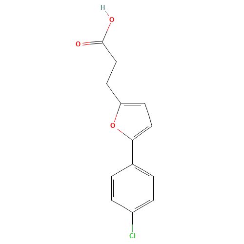 3-[5-(4-CHLORO-PHENYL)-FURAN-2-YL]-PROPIONIC ACID (CAS: 23589-02-8) - Related Chemical Product
