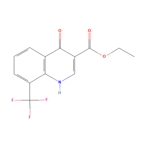 4-HYDROXY-8-(TRIFLUOROMETHYL)QUINOLINE-3-CARBOXYLIC ETHYL ESTER (CAS: 23851-84-5) - Related Chemical Product