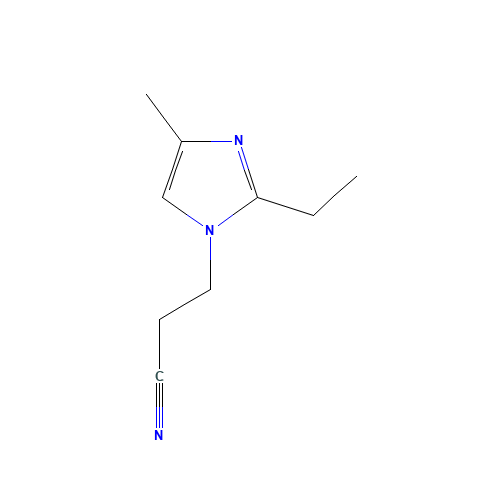 2-Ethyl-4-methyl-1H-imidazole-1-propanenitrile (CAS: 23996-25-0) - Related Chemical Product