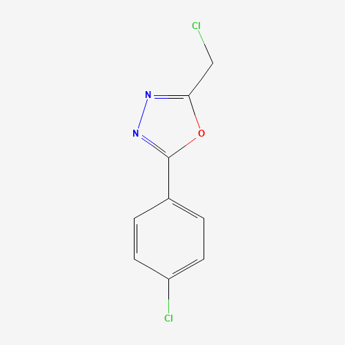 2-(CHLOROMETHYL)-5-(4-CHLOROPHENYL)-1,3,4-OXADIAZOLE (CAS: 24068-15-3) - Related Chemical Product