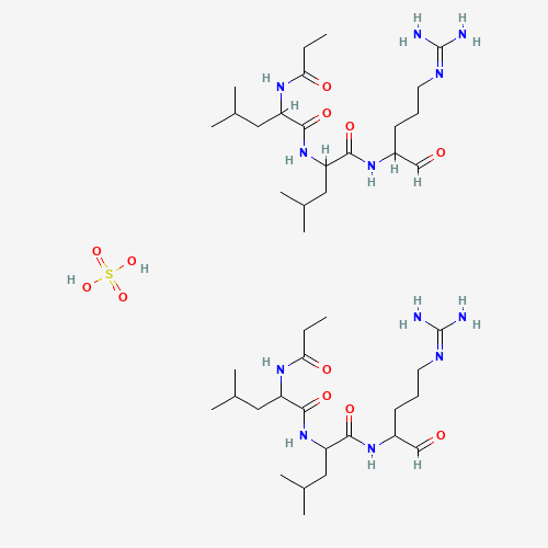 PROPIONYL-LEU-LEU-ARG-AL HEMISULFATE (CAS: 24365-46-6) - Related Chemical Product