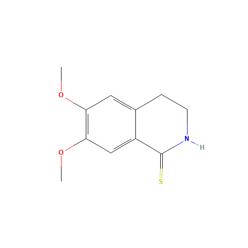 6,7-DIMETHOXY-1,2,3,4-TETRAHYDROISOQUINOLINE-1-THIONE (CAS: 24456-59-5) - Related Chemical Product