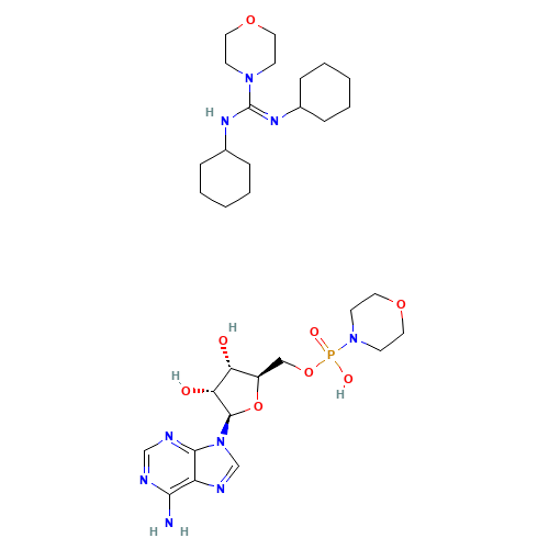 ADENOSINE 5'-MONOPHOSPHO-MORPHOLIDATE 4-MORPHOLINE-N,N'-DICYCLOHEXYLCARBOXAMIDINE SALT (CAS: 24558-92-7) - Related Chemical Product