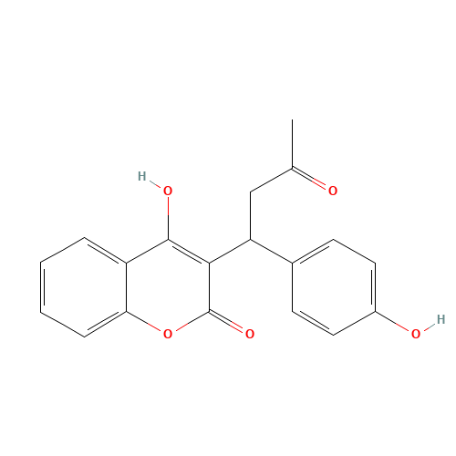 4-HYDROXY-3-[1'-(4''-HYDROXYPHENYL)-3'-OXOBUTYL]-2H-1-BENZOPYRAN-2-ONE (CAS: 24579-14-4) - Related Chemical Product