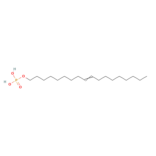 PHOSPHORIC ACID OLEYL ESTER (CAS: 24613-61-4) - Chemical Structure and Molecular Formula 