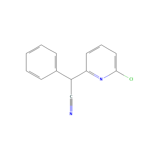 2-(6-CHLORO-2-PYRIDINYL)-2-PHENYLACETONITRILE (CAS: 24783-42-4) - Related Chemical Product