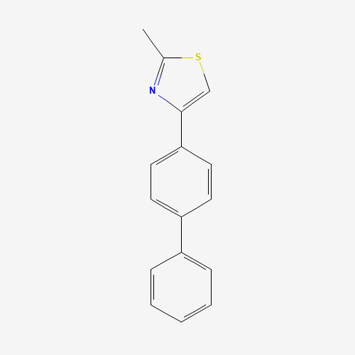 4-(4-BIPHENYLYL)-2-METHYLTHIAZOLE (CAS: 24864-19-5) - Related Chemical Product