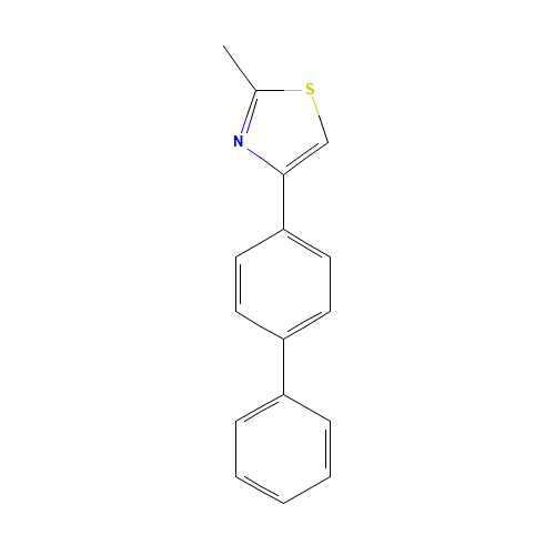 4-(4-BIPHENYLYL)-2-METHYLTHIAZOLE (CAS: 24864-19-5) - Related Chemical Product