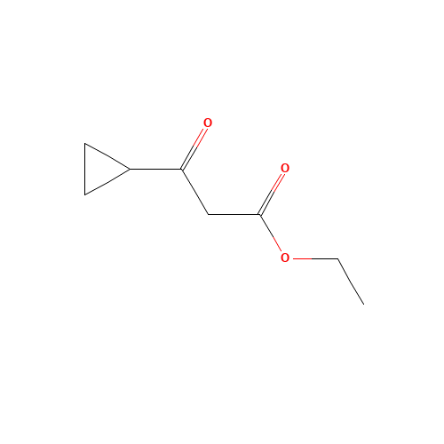 3-CYCLOPROPYL-3-OXO-PROPIONIC ACID ETHYL ESTER (CAS: 24922-02-9) - Related Chemical Product