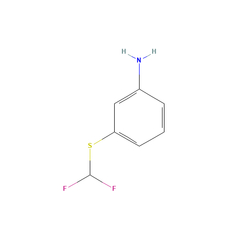 3-DIFLUOROMETHYLSULFANYL-PHENYLAMINE (CAS: 24933-59-3) - Related Chemical Product