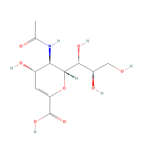 N-ACETYLNEURAMINIC ACID,2,3-DEHYDRO-2-DEOXY-,SODIUM SALT (CAS: 24967-27-9) - Related Chemical Product