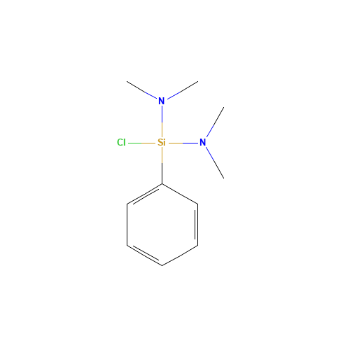 BIS(DIMETHYLAMINO)PHENYLCHLOROSILANE (CAS: 25374-10-1) - Related Chemical Product