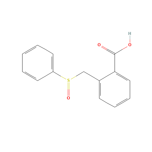 2-[(PHENYLSULFINYL)METHYL]BENZOIC ACID (CAS: 25562-83-8) - Related Chemical Product