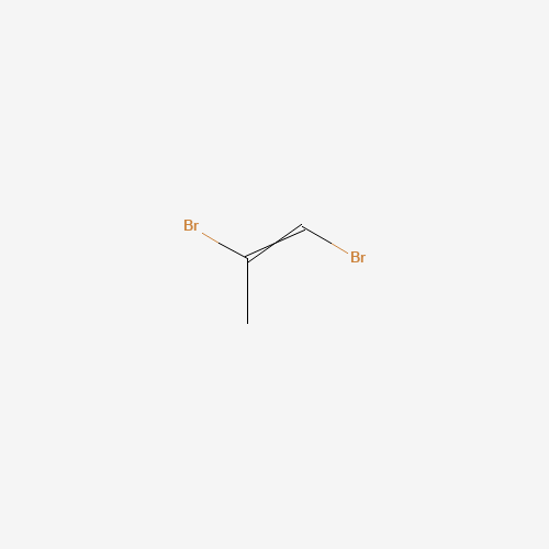 1,2-DIBROMO-1-PROPENE (CAS: 26391-16-2) - Chemical Structure and Molecular Formula 