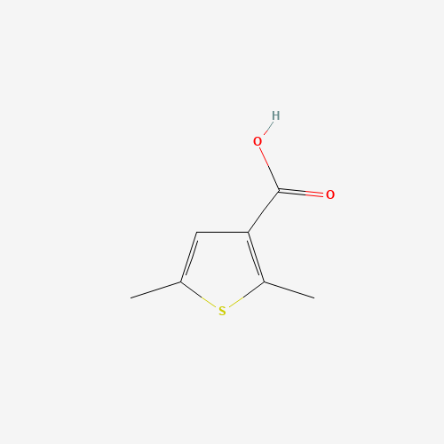2,5-DIMETHYLTHIOPHENE-3-CARBOXYLIC ACID (CAS: 26421-32-9) - Chemical Structure and Molecular Formula 