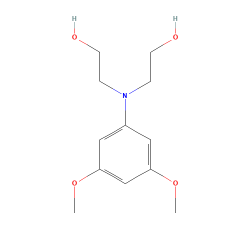 N N-BIS-(2-HYDROXYETHYL)-3,5-DIMETHOXYANILINE (CAS: 27076-89-7) - Related Chemical Product