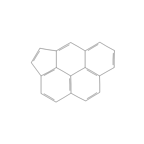 CYCLOPENTA(C,D)PYRENE (CAS: 27208-37-3) - Chemical Structure and Molecular Formula 
