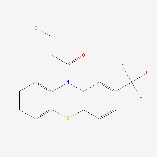 3-CHLORO-1-(2-TRIFLUOROMETHYL-PHENOTHIAZIN-10-YL)-PROPAN-1-ONE (CAS: 27312-94-3) - Related Chemical Product