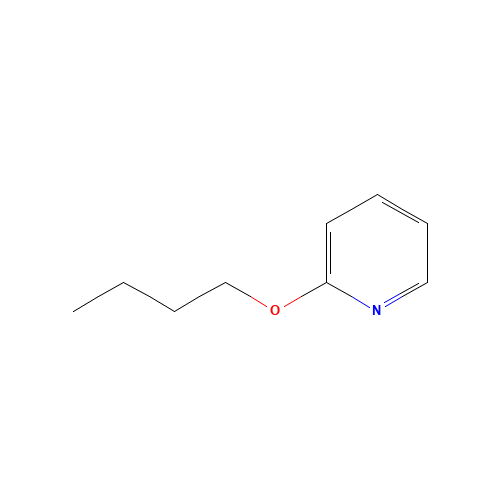 2-N-BUTOXYPYRIDINE (CAS: 27361-16-6) - Chemical Structure and Molecular Formula 