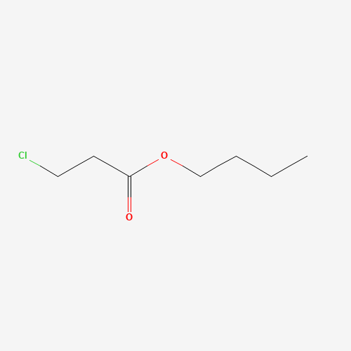 BUTYL 3-CHLOROPROPANOATE (CAS: 27387-79-7) - Chemical Structure and Molecular Formula 