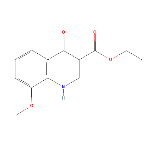 4-HYDROXY-8-METHOXY-QUINOLINE-3-CARBOXYLIC ACID ETHYL ESTER (CAS: 27568-04-3) - Related Chemical Product