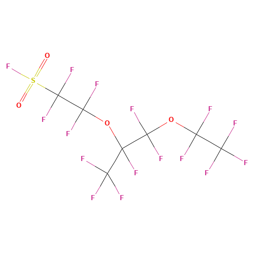 PERFLUORO(4-METHYL-3,6-DIOXAOCTANE)SULFONYL FLUORIDE (CAS: 27744-59-8) - Related Chemical Product