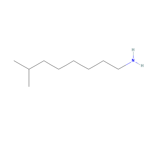 Isononylamine (CAS: 27775-00-4) - Chemical Structure and Molecular Formula 