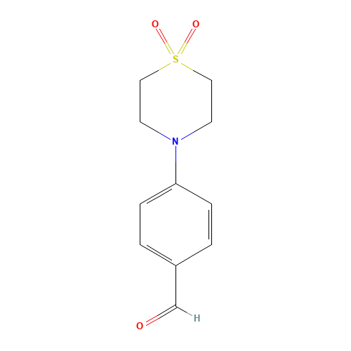 4-(1,1-DIOXOTHIOMORPHOLINO)BENZALDEHYDE (CAS: 27913-96-8) - Related Chemical Product