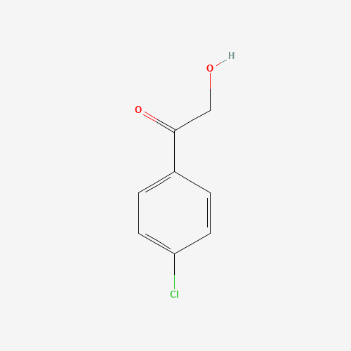 1-(4-CHLOROPHENYL)-2-HYDROXY-1-ETHANONE (CAS: 27993-56-2) - Chemical Structure and Molecular Formula 