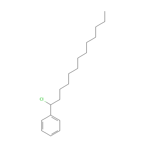 DODECYLBENZYL CHLORIDE (CAS: 28061-21-4) - Chemical Structure and Molecular Formula 