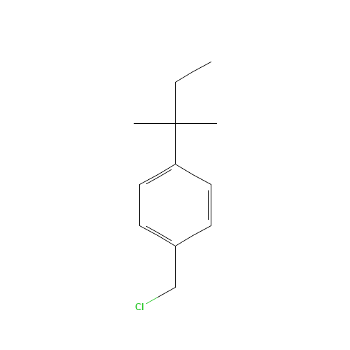 alpha-Chloro-4-(tert-pentyl)toluene (CAS: 28162-11-0) - Related Chemical Product