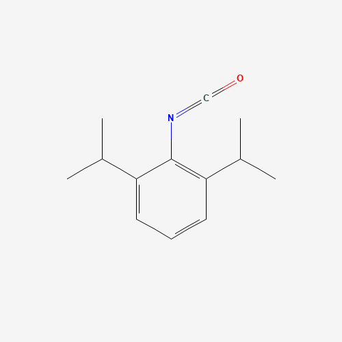 2,6-Diisopropylphenyl isocyanate (CAS: 28178-42-9) - Chemical Structure and Molecular Formula 
