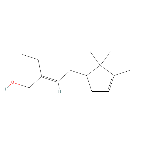 2-Ethyl-4-(2,2,3-trimethylcyclopent-3-en-yl)-but-2-en-1-ol (CAS: 28219-61-6) - Related Chemical Product