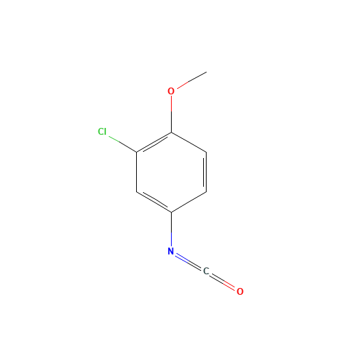 3-CHLORO-4-METHOXYPHENYL ISOCYANATE (CAS: 28395-76-8) - Related Chemical Product
