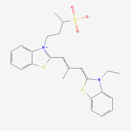 2-[3-(3-ETHYL-2(3H)-BENZOTHIAZOLYLIDENE)-2-METHYL-1-PROPENYL]-3-[3-(SULFOOXY)-BUTYL]BENZOTHIAZOLIUM HYDROXIDE,INNER SALT (CAS: 28789-08-4) - Related Chemical Product