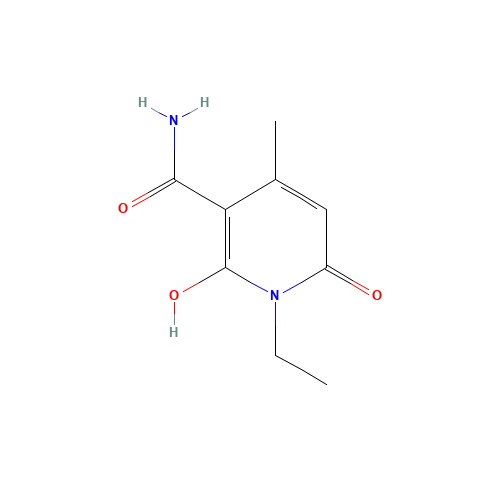 1-Ethyl-1,2-dihydro-6-hydroxy-4-methyl-2-oxo-3-pyridinecarboxamide (CAS: 29097-12-9) - Related Chemical Product
