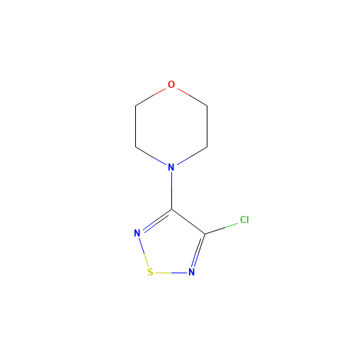 3-Chloro-4-morpholino-1,2,5-thiadiazole (CAS: 30165-96-9) - Related Chemical Product