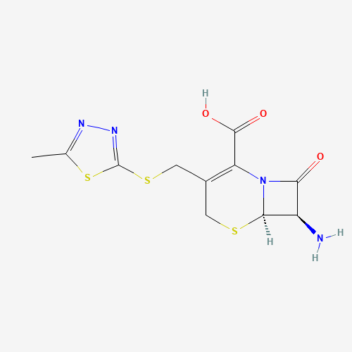 7-AMINO-3-[(5-METHYL-1,3,4-THIADIAZOL-2-YL)THIOMETHYL]CEPHALOSPHORANIC ACID (CAS: 30246-33-4) - Related Chemical Product