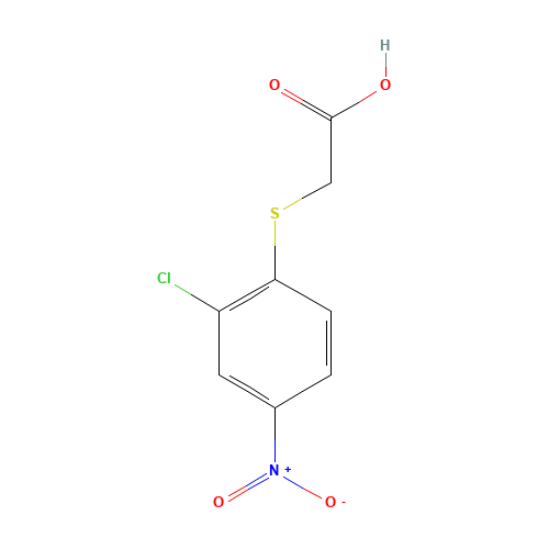 2-[(2-CHLORO-4-NITROPHENYL)SULFANYL]ACETIC ACID (CAS: 30880-64-9) - Related Chemical Product