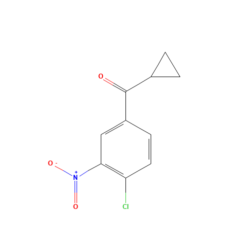 4-CHLORO-3-NITROPHENYL CYCLOPROPYL KETONE (CAS: 31545-26-3) - Related Chemical Product