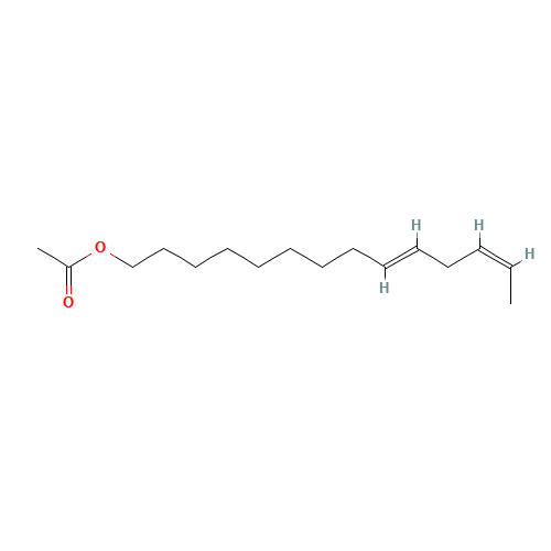 (9Z,12E)-9,12-TETRADECADIEN-1-YL ACETATE (CAS: 31654-77-0) - Related Chemical Product