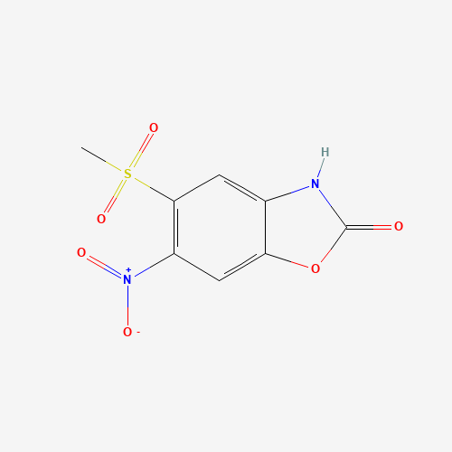 5-METHANESULFONYL-6-NITRO-3H-BENZOOXAZOL-2-ONE (CAS: 31770-95-3) - Related Chemical Product