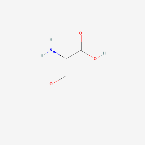 (S)-2-Amino-3-methoxypropanoic acid (CAS: 32620-11-4) - Chemical Structure and Molecular Formula 
