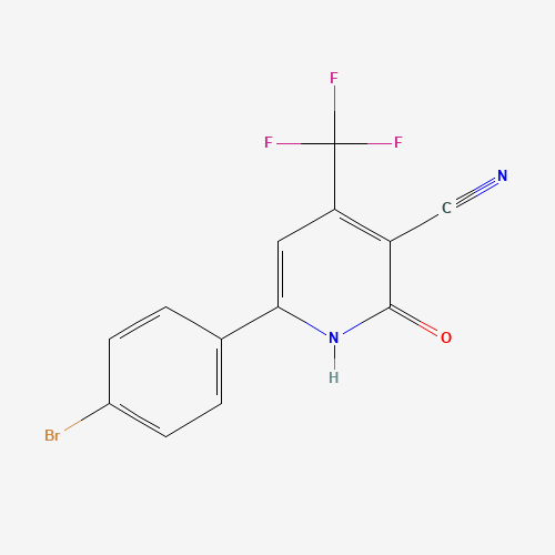 3-Cyano-4-trifluoromethyl-6-(4''-bromophenyl)pyridine-2-one (CAS: 32801-22-2) - Related Chemical Product