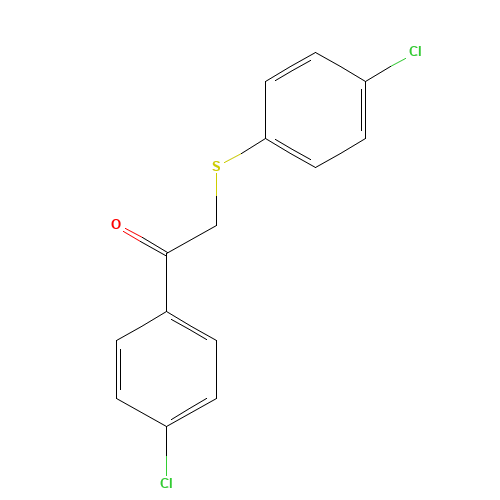 1-(4-CHLOROPHENYL)-2-[(4-CHLOROPHENYL)SULFANYL]-1-ETHANONE (CAS: 33046-50-3) - Related Chemical Product
